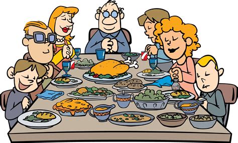 Thanksgiving Dinner Clip Art - ClipArt Best