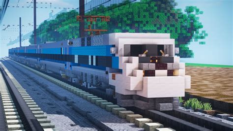 Minecraft Amtrak Train