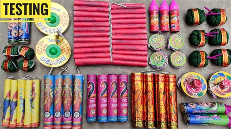 Different Types Of Fireworks Testing | New And Unique Crackers Testing ...