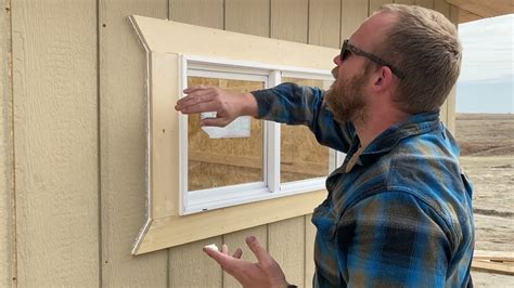 Installing A Shed Window - YouTube