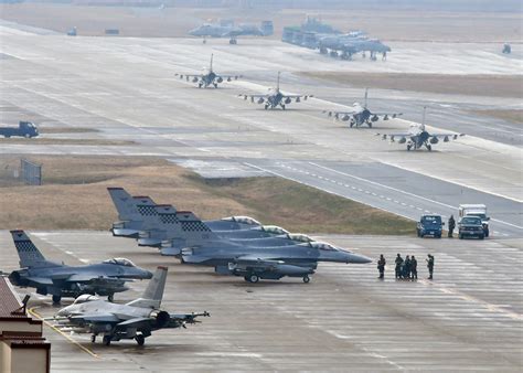 Aircraft in Massive Airforce Drill Take to the Skies in South Korea ...