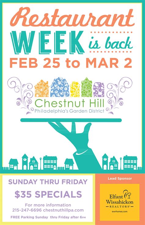 Restaurant Week in Chestnut Hill - Chestnut Hill