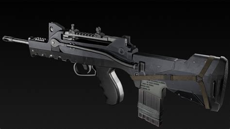 FAMAS Rifle — polycount