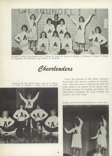 1965 Arundel High School Yearbook | School yearbook, Yearbook photos ...