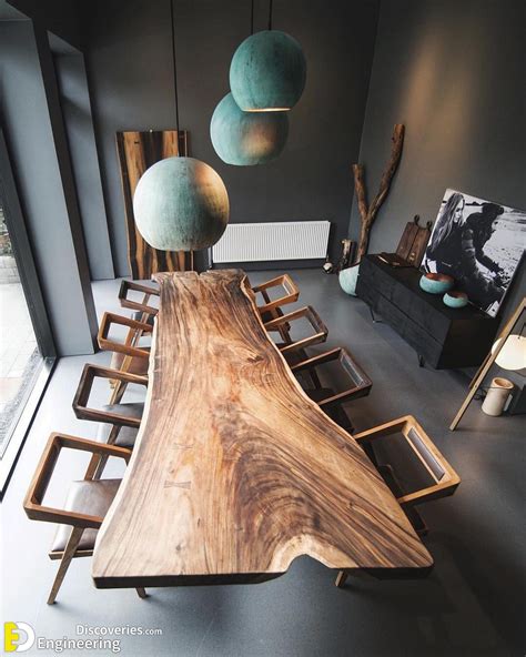 30 Amazing Wood Table Ideas For Modern Designs Spaces - Engineering ...