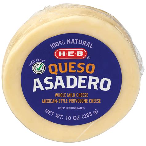 H-E-B Queso Asadero Mexican-Style Provolone Cheese - Shop Cheese at H-E-B