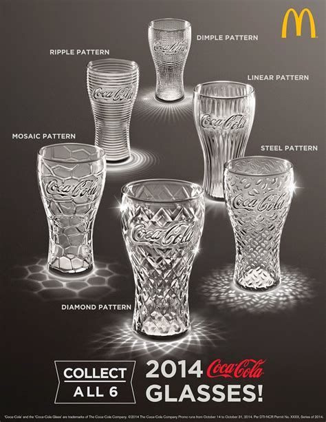 Catch The Classy 2014 McDonald's Coca-Cola Modern Glasses - Mommy's MAG ...