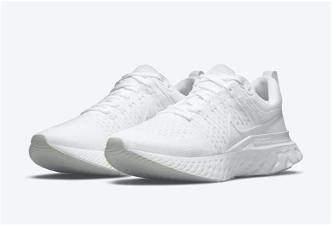 Nike React Infinity Run Flyknit 2 Triple White CT2357-103 Release Date ...