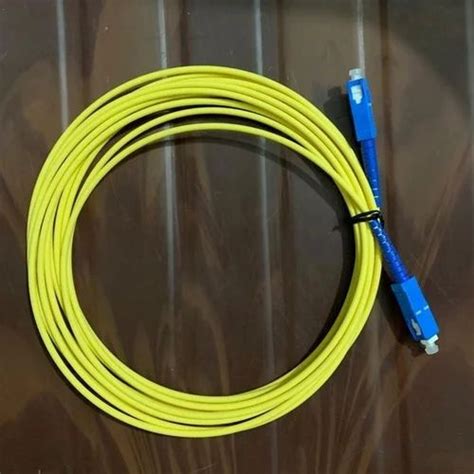 Fiber Optic Patch Cord, Yellow And Blue at Rs 50 in Badlapur | ID ...