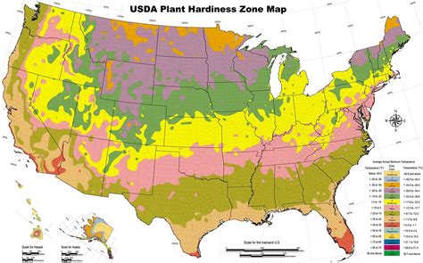 Pennsylvania Hardiness Zone Map