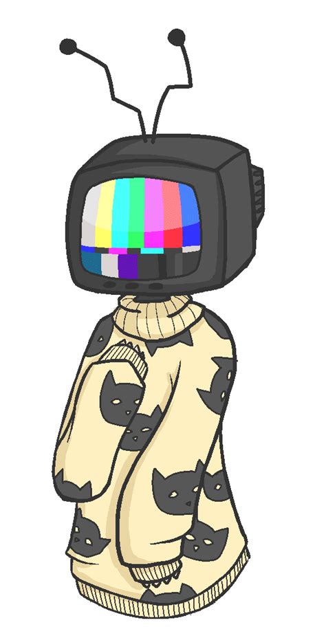 Tv head freebie animation by Teh-Chabeh ... Manga Kawaii, Kawaii Art ...