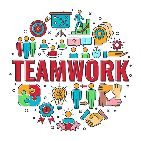 Inspirational Teamwork Cliparts - Transparent Background Teamwork ...