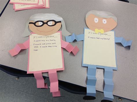 Great project to display for grandparent's day! | Grandparents day ...