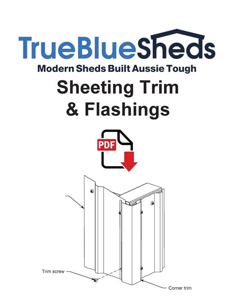 Shed Installation Guides - True Blue Sheds