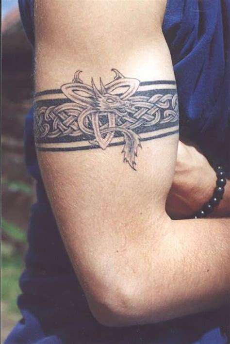 New Celtic Tattoo Ideas | Celtic dragon tattoos, Armband tattoo design ...