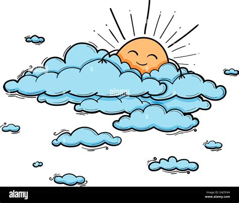 Sun And Clouds Animated