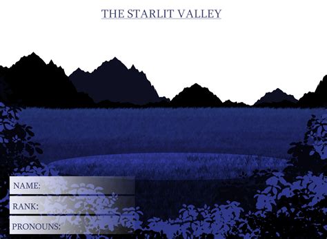 The-Starlit-Valley DeviantArt Gallery