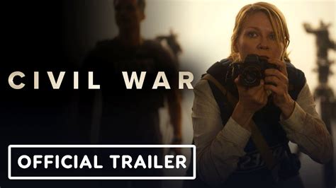 Civil War - Official Trailer (2024) Kirsten Dunst, Wagner Moura ...