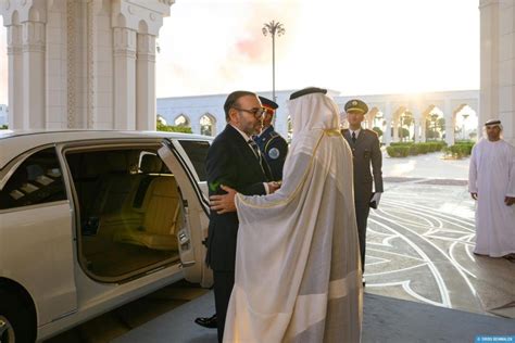 King received by Sheikh Mohammed Bin Zayed Al-Nahyan in Abu Dhabi ...