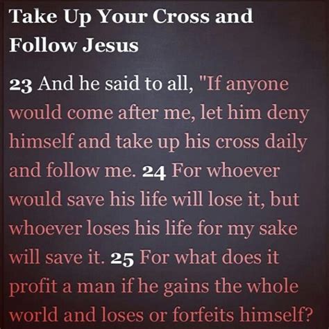 Take up your Cross | Jesus ,Holy Spirit,Bible | Pinterest