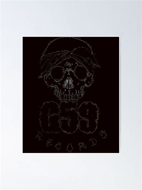 "G59 Skull Logo Art - Suicideboys Merch Classic" Poster by boneazalissa ...