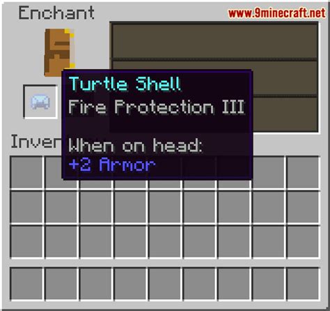 Enchanted Turtle Shell - Wiki Guide - 9Minecraft.Net