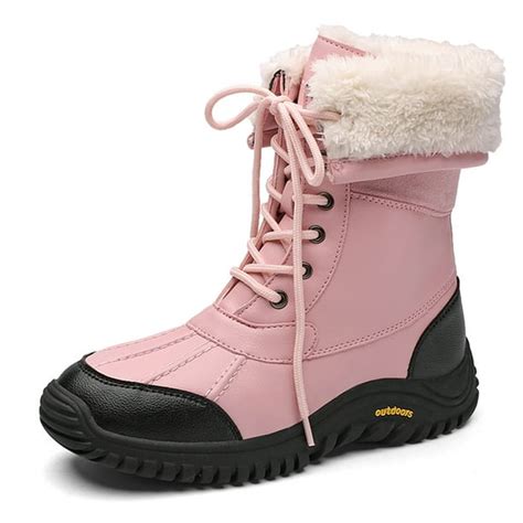 Own Shoe - Winter Snow Boots for Women Water Resistant Full Fur Lining ...