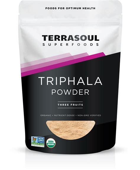 Triphala Powder – Terrasoul Superfoods