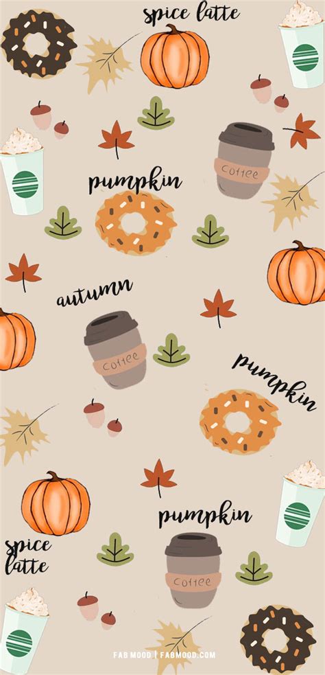 20 Cute Autumn Wallpaper Ideas : Pumpkin Latte 1 - Fab Mood | Wedding ...