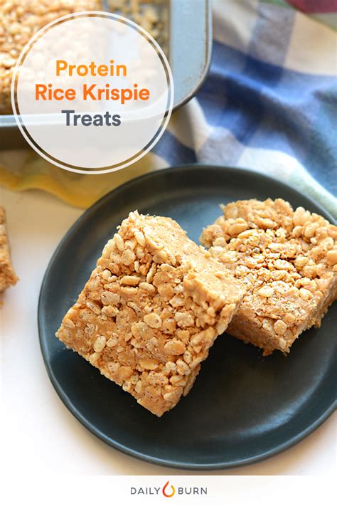 Protein Rice Krispies Treats Recipe