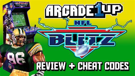 Arcade1Up NFL BLITZ Impressions Plus CHEAT CODES! - YouTube