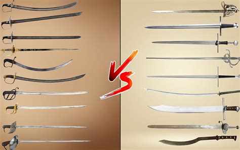 Sword vs Saber: Differences, Types, Design, History and Combat