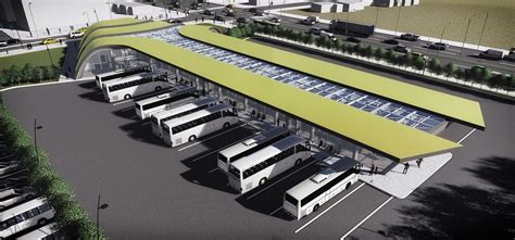 Bus_Station on Behance Parking Lot Architecture, Architecture ...