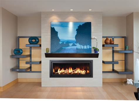 Einzigartig Modern Linear Gas Fireplace