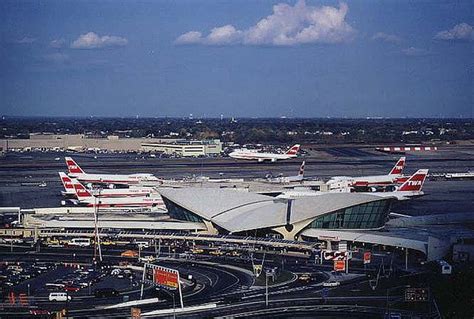 Terminal 5 from (old) JFK ower | Twa flight center, Twa, Domestic airlines