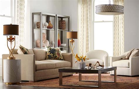 Transitional Living Rooms - Cabot House Furniture and Design