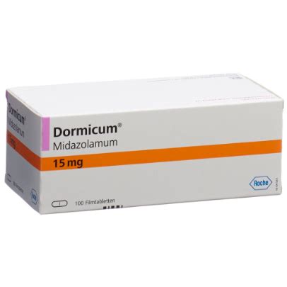 Dormicum 15mg Midazolam Tablets For Sale - Lionchemist