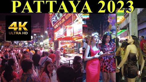 Pattaya Walking Street Nightlife New Year 2023 | Thailand January 2023 ...