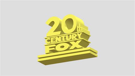 20th Century Fox logo - Download Free 3D model by kai.keebler.2023 ...