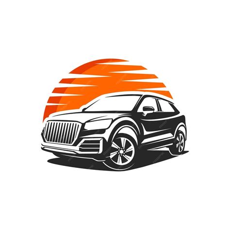 Premium Vector | Modern suv car logo design