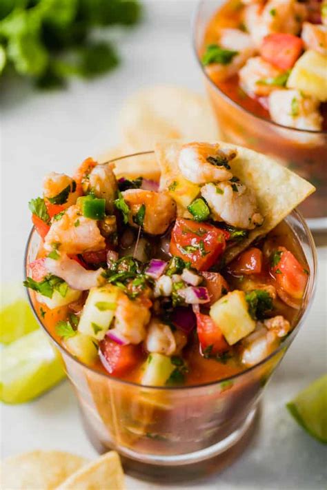 Easy Ceviche For Beginners / How To Make Shrimp Ceviche Recipe / The ...