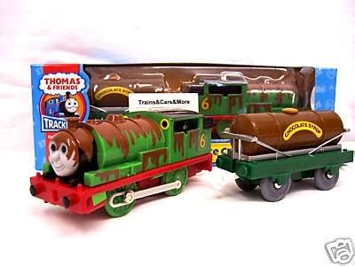 Thomas Motorized TrackMaster Chocolate Crunch Percy NIB | #47988111