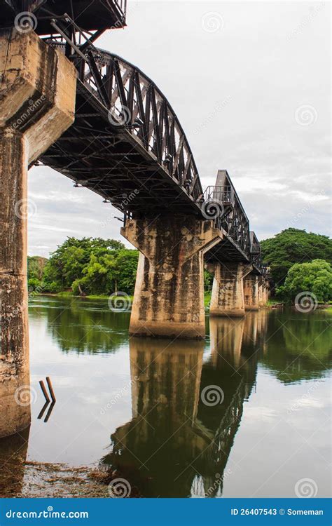 Death railway bridge stock image. Image of bridge, steel - 26407543