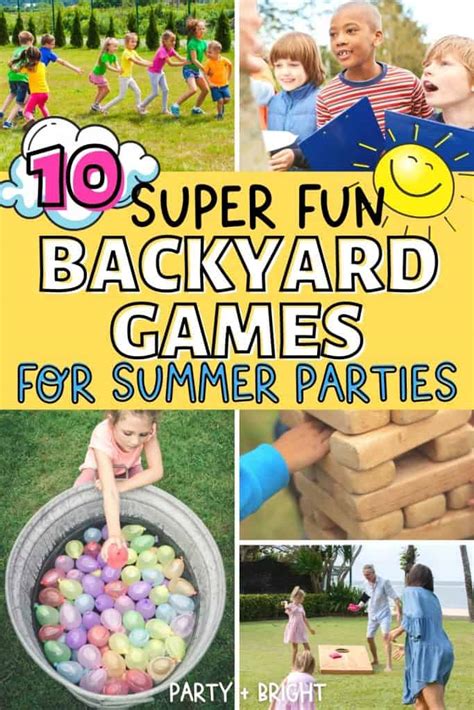 51 Best Birthday Party Games for Kids - The Organized Mom