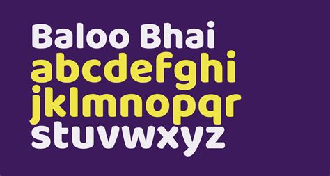 Baloo Bhai free Font - What Font Is