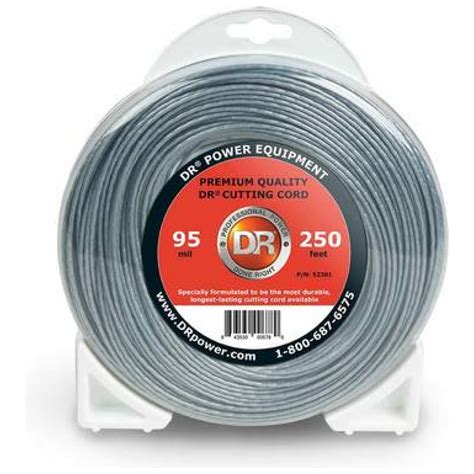 DR Power Trimmer Cord 95mil 250' #A0000052381 | Safford Equipment Company