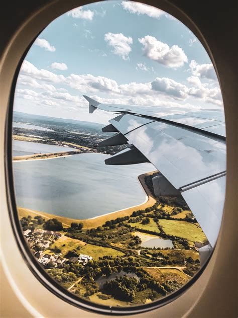 Airplane Window Seat View · Free Stock Photo