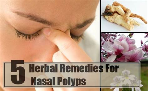 5 Herbal Remedies For Nasal Polyps ~ Mzizi Mkavu