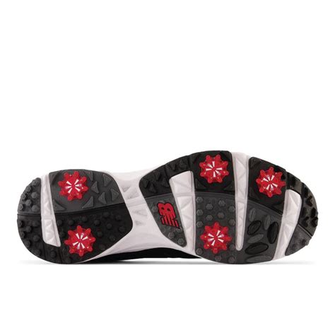 New Balance Brighton Spiked Golf Shoes - Black/Red | Free Shippin