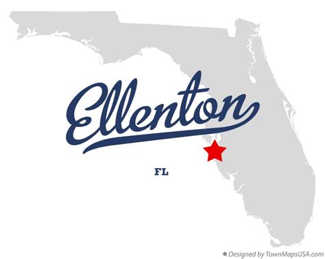 Where Is Ellenton Florida On A Map - Palm Beach Map